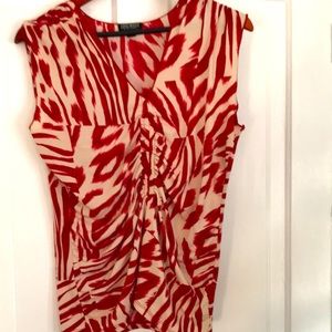 One West New York Stretch Sleeveless Top